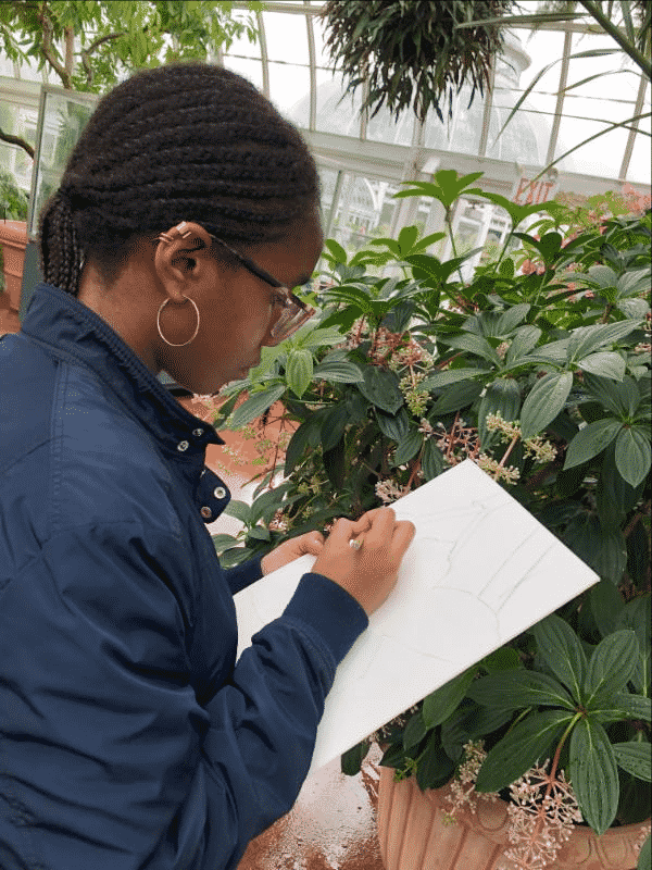 PAVE Visual Art, Advanced NRHS Art Students Visit NYBG