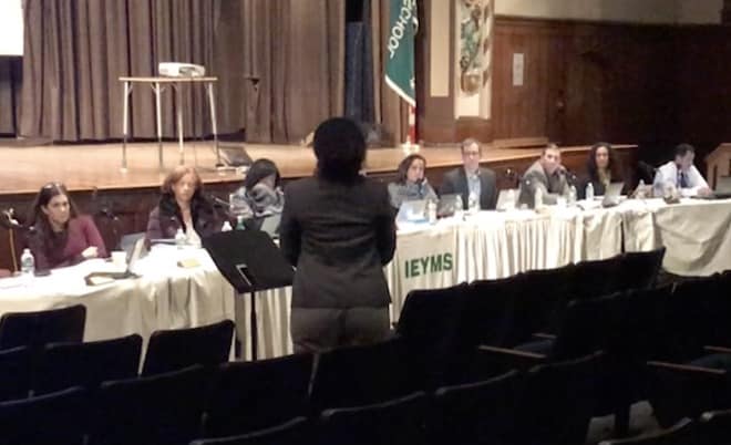 Shadia Alvarez at BOE 12-4-2018 on Apex Scandal-2.jpg