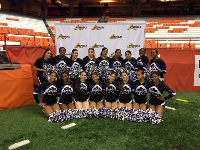 New Rochelle Varsity Cheer Squad prepares for run at National, Sectional and State titles.