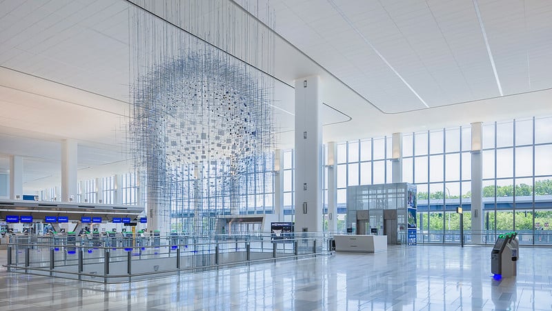 LaGuardia Terminal B Arrivals And Departures Hall Opens - Talk Of The Sound